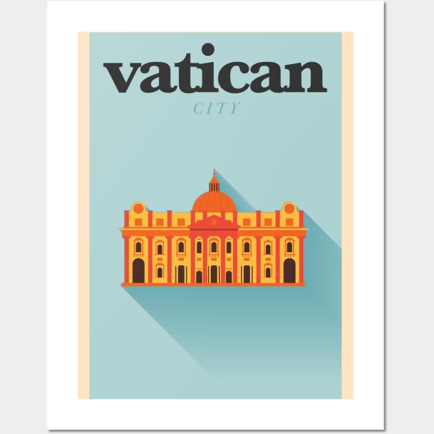 Vatican Poster Wall Art by kursatunsal